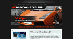 Desktop Screenshot of alvdalensbil.com